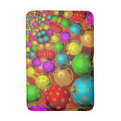 クリスマスオーナメントジャンボリー バスマット (正面縦)