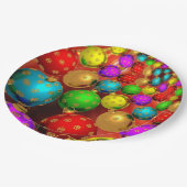 クリスマスオーナメントジャンボリー ペーパープレート (アングル)