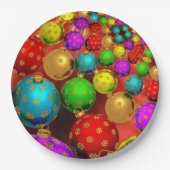 クリスマスオーナメントジャンボリー ペーパープレート (正面)