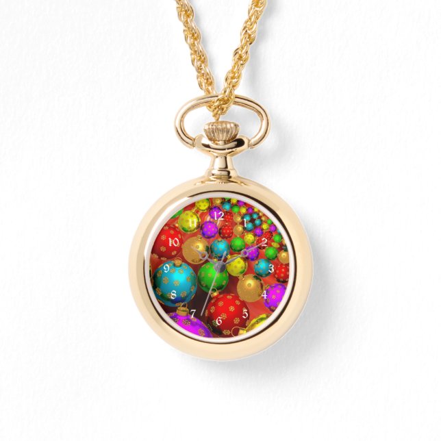 クリスマスオーナメントジャンボリー 腕時計 (正面)