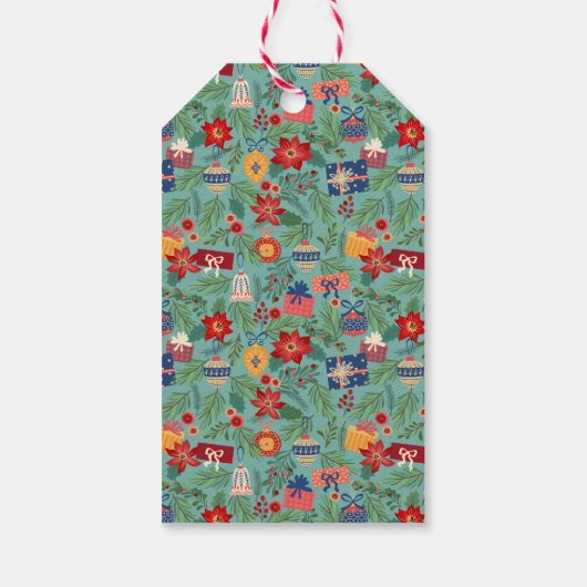 クリスマスオーナメントジョイホリデイ ギフトタグ (裏面)