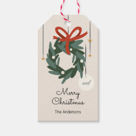 クリスマスオーナメントズメリークリスマスホリデー ギフトタグ