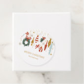 クリスマスオーナメントズメリークリスマスホリデー フェイバータグ (インサイチュ)