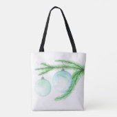 クリスマスオーナメントトート トートバッグ (裏面)