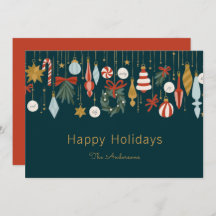 クリスマスオーナメントハッピーホリデー