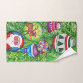 クリスマスオーナメントハンドタオル ハンドタオル (ハンドタオル)