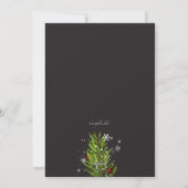 クリスマスオーナメントフォトホリデーカード シーズンカード (裏面)