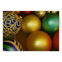 クリスマスオーナメントブルー金ゴールドブレイド