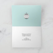 クリスマスオーナメントホリデーカード シーズンカード (内部)