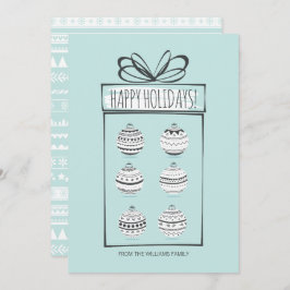 クリスマスオーナメントホリデーカード シーズンカード