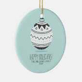 クリスマスオーナメントホリデーセラミックスオーナメント セラミックオーナメント (右)