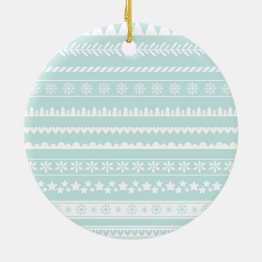 クリスマスオーナメントホリデーセラミックスオーナメント セラミックオーナメント (裏面)