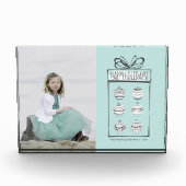 クリスマスオーナメントホリデーフォトブロック フォトブロック (正面)