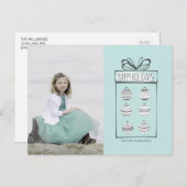 クリスマスオーナメントホリデー写真はがき シーズンポストカード (正面/裏面)