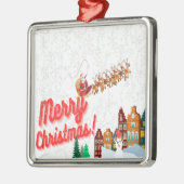 クリスマスオーナメントメタルフレーム – Kriyasコレクション メタルオーナメント (左)