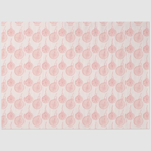 クリスマスオーナメントライトオレンジクリスマス 薄葉紙 (正面)