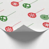 クリスマスオーナメントラップ紙 ラッピングペーパー (角)