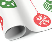 クリスマスオーナメントラップ紙 ラッピングペーパー (ロールコーナー)