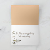 クリスマスオーナメントレンズボール シーズンカード (内部)