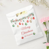 クリスマスオーナメント交換パーティーガーランド フェイバーバッグ (封をした状態)