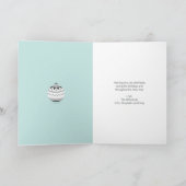 クリスマスオーナメント休日グリーティングカード シーズンカード (内部)