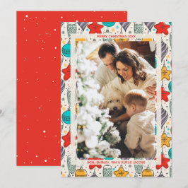 クリスマスオーナメント写真 シーズンカード