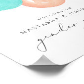 クリスマスオーナメント冬の性別が歓迎を明らかにする ポスター (角)