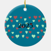 クリスマスオーナメント愛チャペルヒル セラミックオーナメント (裏面)