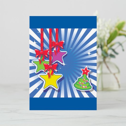 クリスマスオーナメント招待状 招待状