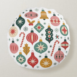 クリスマスオーナメント装飾用クッション ラウンドクッション
