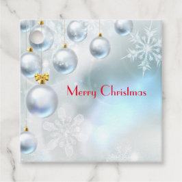 クリスマスオーナメント雪 フェイバータグ