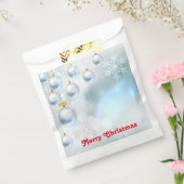 クリスマスオーナメント雪 フェイバーバッグ (封をした状態)