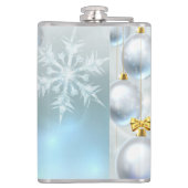 クリスマスオーナメント雪 フラスク (裏面)