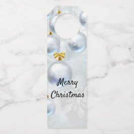 クリスマスオーナメント雪 ボトルネックタグ