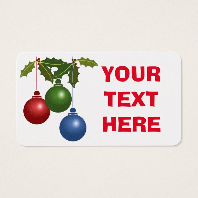 クリスマスオーナメント (正面)