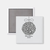 クリスマスオーナメント2024 マグネット (正面/裏面)