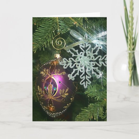 クリスマスオーナメント2 シーズンカード (正面)