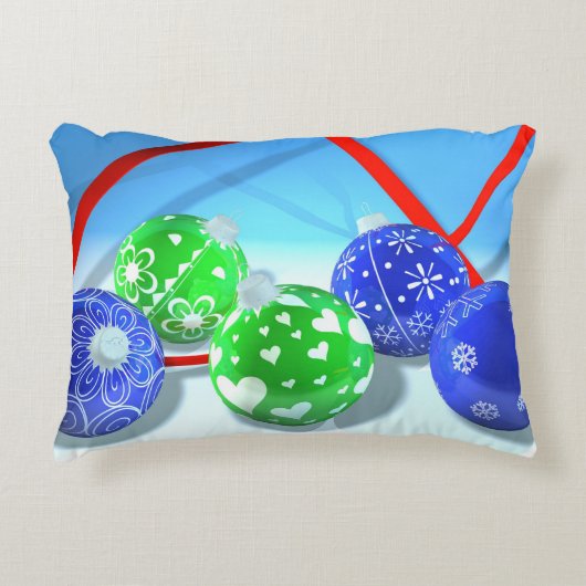 クリスマスオーナメント アクセントクッション (正面)