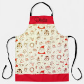 クリスマスオーナメント エプロン (正面)