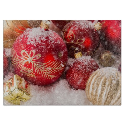 クリスマスオーナメント カッティングボード (正面)