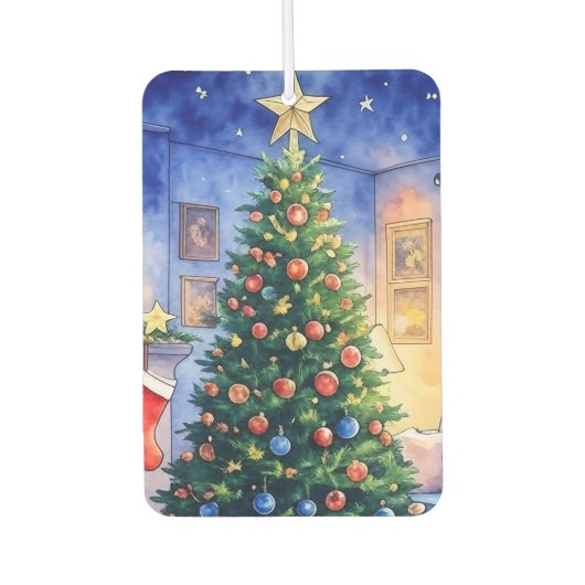 クリスマスオーナメント カーエアーフレッシュナー (正面)