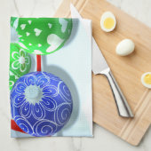 クリスマスオーナメント キッチンタオル (四つ折り)