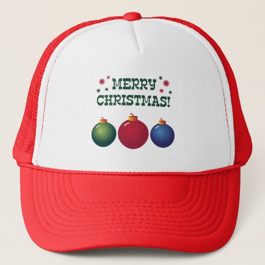 クリスマスオーナメント キャップ (正面)