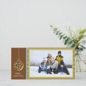 クリスマスオーナメント – クリスマスフォトカード シーズンカード (スタンド正面)