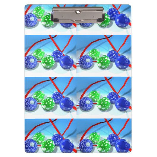 クリスマスオーナメント クリップボード (正面)