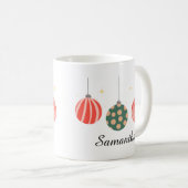クリスマスオーナメント コーヒーマグカップ (正面右)