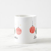 クリスマスオーナメント コーヒーマグカップ (中央)