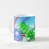 クリスマスオーナメント コーヒーマグカップ (正面左)