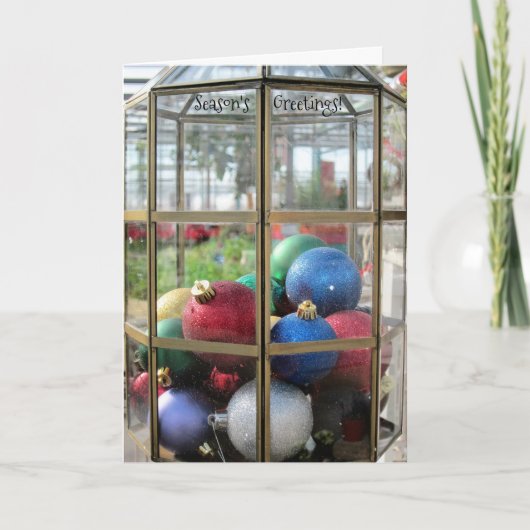 クリスマスオーナメント シーズンカード (正面)