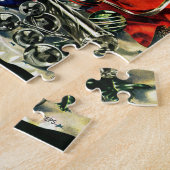 クリスマスオーナメント ジグソーパズル (側面)